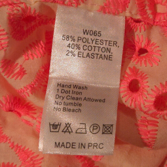 NWT Antico Sartoria 2-Piece Crop Top + Maxi Wrap Skirt Set Eyelet Lace, One Size - Picture 11 of 11